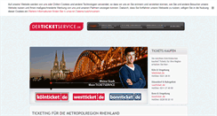 Desktop Screenshot of derticketservice.com
